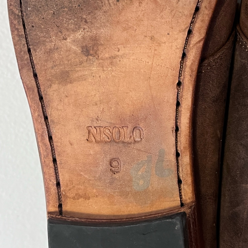 Nisolo Brown Leather Chukka Boots Womens size 9 - Picture 9 of 9
